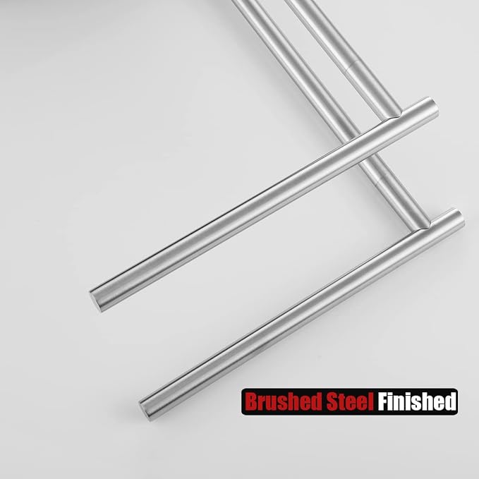 JQK Hand Towel Holder Stand Brushed, Modern Tree Rack Free Standing - Image 7