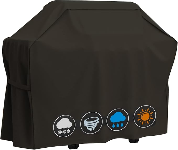 60 Inch Grill Cover, Fits for Weber Genesis, Char-Broil Nexgrill Brinkmann and by ProtectYourOutdoorProductsforLongerLife