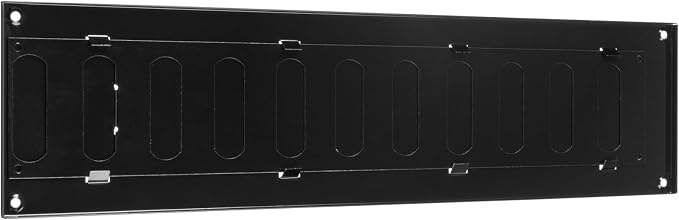 Vent Systems 16'' x 4'' Inch Black Metal Air Vent Cover - Image 8