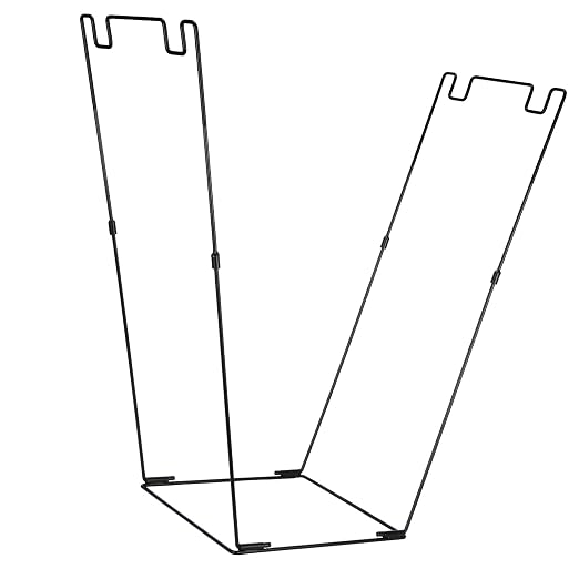 3. Reinforced Trash Bag Holder Metal Garden Waste Basket Stand - Image 4