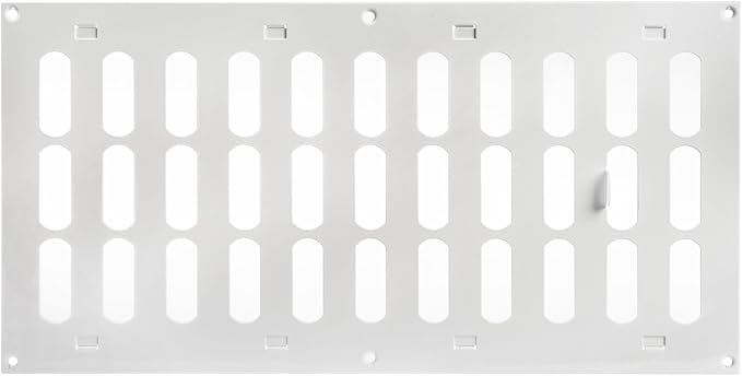 Repa Market 16" x 8" Inch White Adjustable Air Vent Cover by RepaMarket