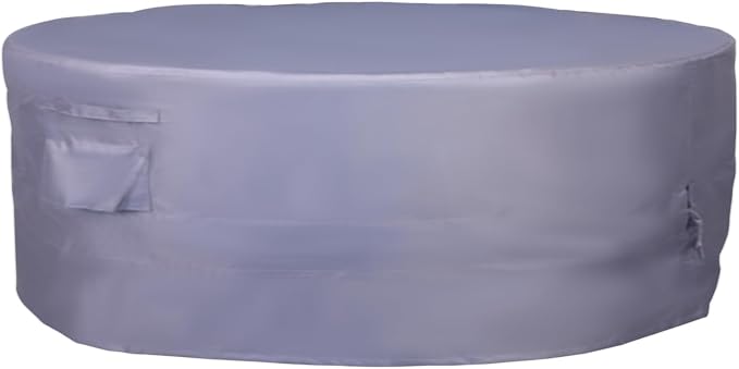 Round Patio Furniture Cover, Heavy Duty and Waterproof by PatioFurnitureCovers