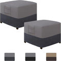 Easy-Going Outdoor Ottoman Cover, Waterproof Heavy Duty Patio Furniture Cover by Easy-Going