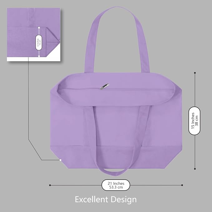 TOPDesign 1-Pack Canvas Tote Bag - Image 5