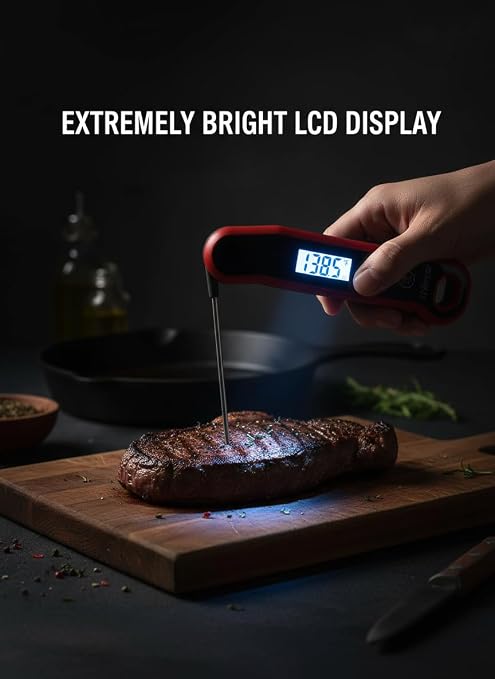0.5 Sec Instant Read Meat Thermometer Digital - Image 6