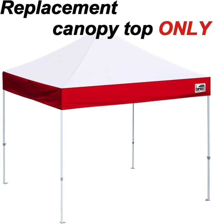 Eurmax USA New 10x10 Pop Up Canopy Replacement Canopy Tent Top Cover, Instant - Image 2