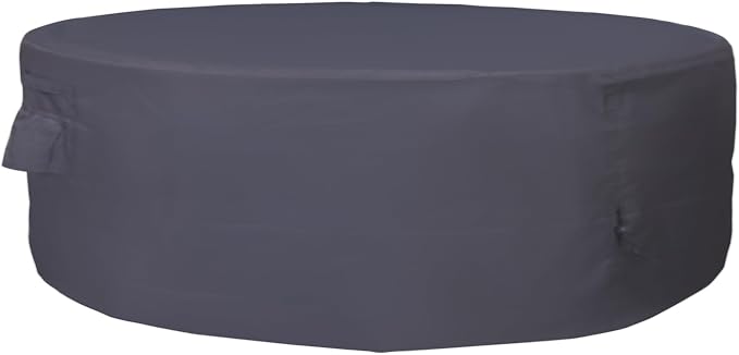 Round Patio Furniture Cover, Heavy Duty and Waterproof by PatioFurnitureCovers