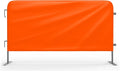 Heavy Duty Portable Crowd Control 8ft Barricade Jacket Cover by Crowd+Control+Warehouse