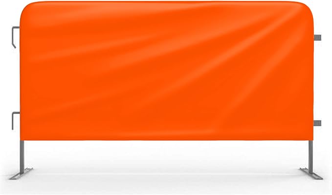 Heavy Duty Portable Crowd Control 8ft Barricade Jacket Cover by Crowd+Control+Warehouse