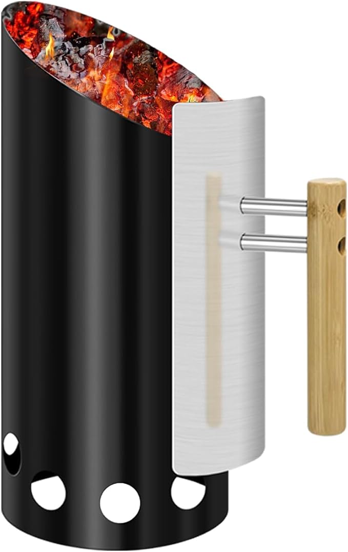 Charcoal Chimney Starter Double Enameled Chimney Starter Charcoal Chimney by Joyagrill