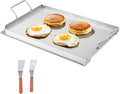 VEVOR Stainless Steel Griddle, 23x16 inch Universal Flat Top Rectangular Plate by VEVOR