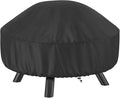 SHINESTAR Fire Pit Cover Round 32 In, Outdoor Fire Pit Cover by SHINESTAR