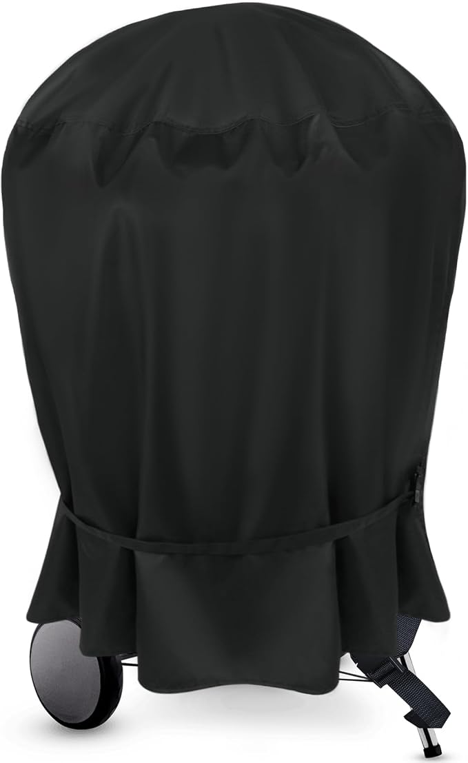 NettyPro Grill Cover for Charcoal Kettle Grill 22 inch, Heavy Duty Waterproof by NettyPro