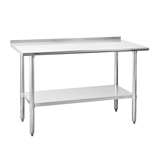 Hally Sinks & Tables H Stainless Steel Table by HallySinksTablesH