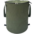 Pop up Camping Trash can with lid, Collapsible 24 Gallons Trash can with by QJXX