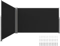 VEVOR Retractable Side Awning, UV 50 71''x 236'' Full Aluminum Rust-Proof Patio by VEVOR
