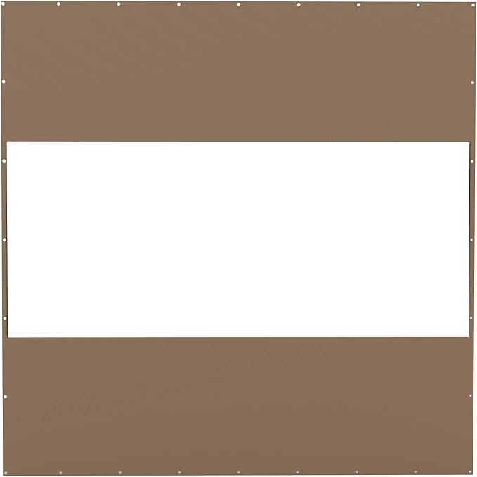 Domi Heavy Duty Outdoor Clear Panel Curtain, 18 oz Waterproof PVC Polyester - Image 9