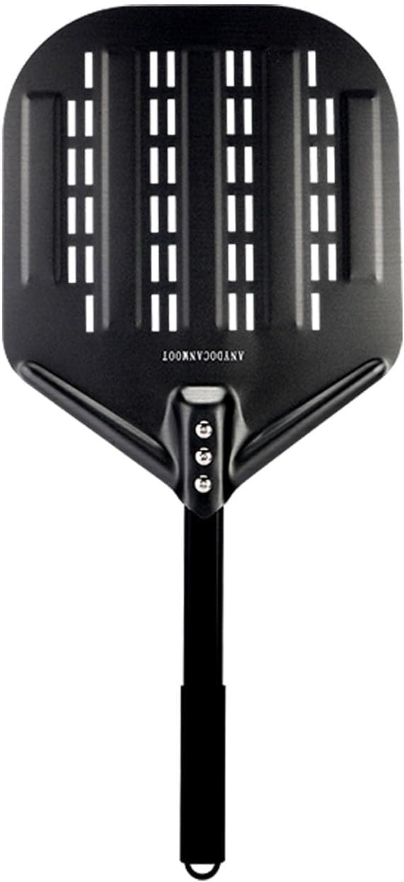 Perforated Pizza Peels 6 INCH pizza spatula paddle Long Handle Metal Pizza by Unknown