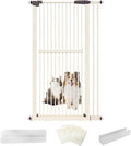 Lumizone Extra Tall Cat Gate 61.02" High Pressure Mounted Extra Wide by Lumizone