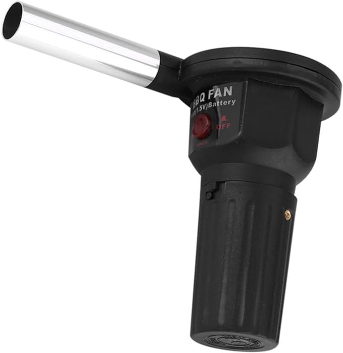 BBQ Air Blower, Portable Handheld Electric Blower Electric Fireplace Bellows - Image 9