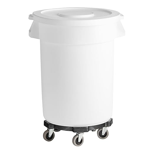 PRO&Family Commercial Round Trash Can by PRO%26Family