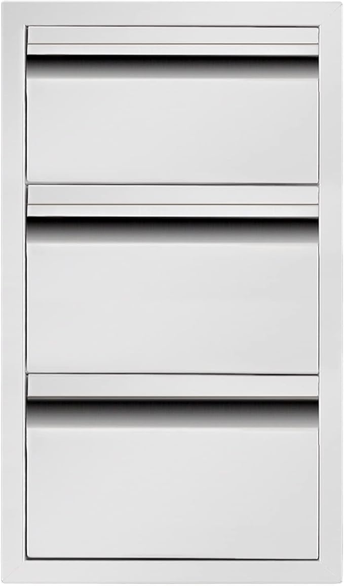 Outdoor Kitchen Double Drawer w/Paper Towel Holder Combo Works - Image 3