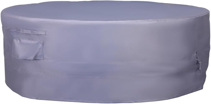 Round Patio Furniture Cover, Heavy Duty and Waterproof by PatioFurnitureCovers