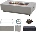 Westwood 50” Propane Fire Pit Smokeless Firepit Converts to Outdoor Gas Fire Pit by SolLiving