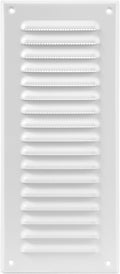 Vent Systems – 3.35 x 9.84 Inch White Metal Rectangular Soffit Air Vent Grille by VentSystems