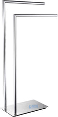 Freestanding Double Towel Racks Bathroom Accessories Towel Holder Stand on by LANGPAI