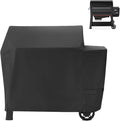 Grill Cover for Weber Searwood XL 600 Pellet Grill, 600D Heavy Duty Waterproof by Blackhoso
