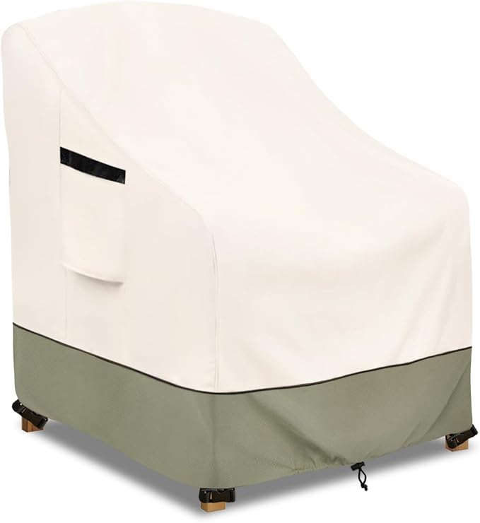 Outdoor Chair Covers 32" W x 34" D x 34" H, 600D Heavy Duty Waterproof Patio by Owlcover