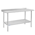 Profeeshaw Stainless Steel Prep Table NSF Commercial Work Table by Profeeshaw