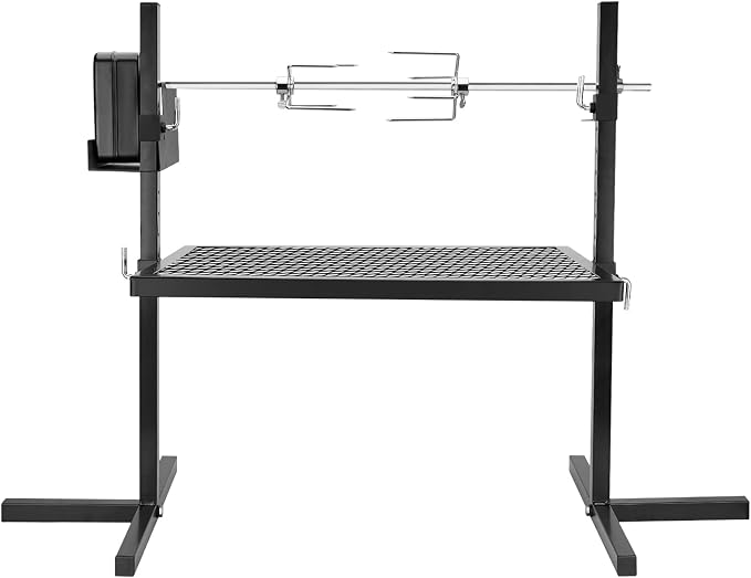 Onlyfire Adjustable Outdoor Camping Rotisserie Grill System and Spit Kit by onlyfire