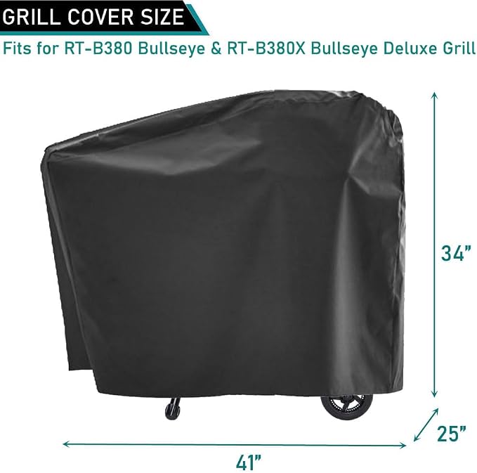 ZJYWSCH Grill Cover for Rec Tec Bullseye RT-B380 RT-B380X Wood Pellet Grill - Image 2