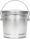 6-Gallon Galvanized Steel Storage Can by Unknown