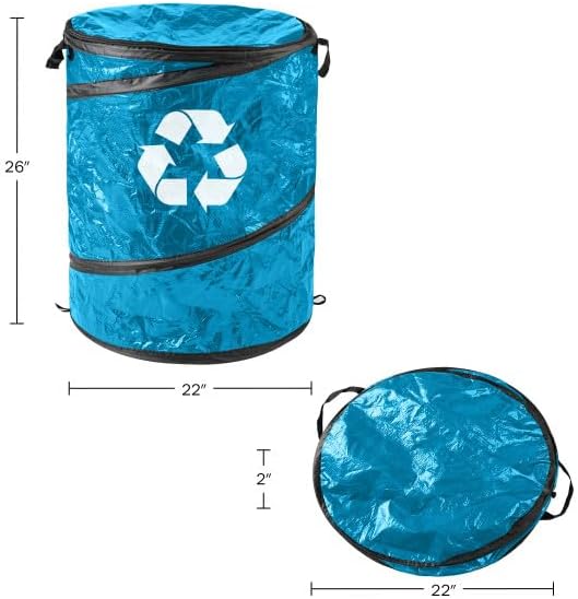 Wakeman Collapsible Trash Can - Image 3