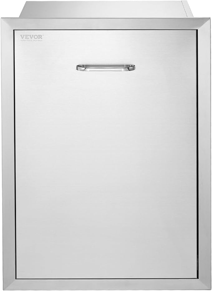 VEVOR Outdoor Kitchen Trash Drawer 19.7"W x 29"H x 15.7"D Inch Outdoor Kitchen - Image 11