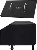 5003 Hard Cover for Blackstone 28" Griddle, and 1529 Heavy Duty Grill Cover for by EasiBBQ