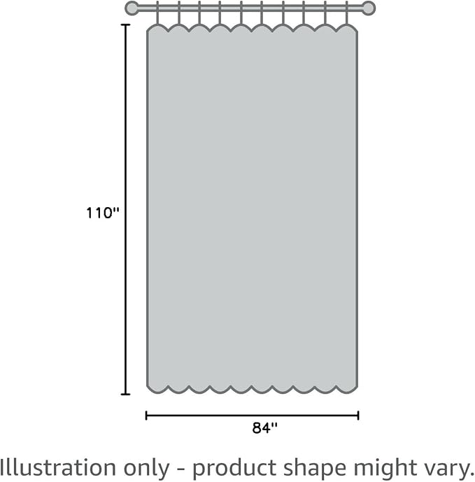 HolidayIdeas Outdoor Curtains for Patio Waterproof 4 Panels 110x84 - Image 10