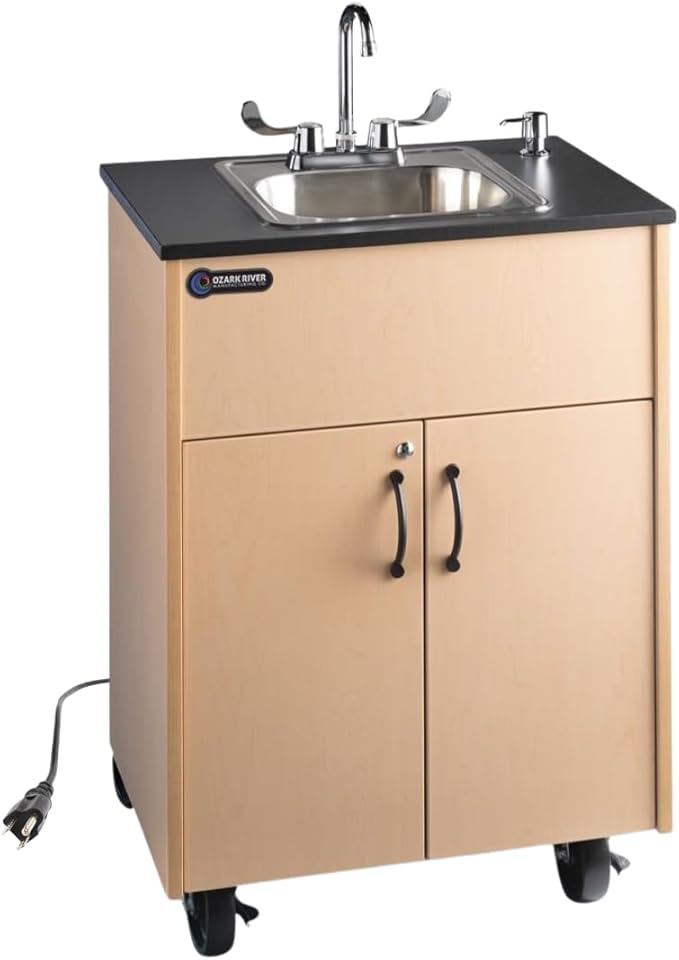Ozark River Portable Sinks Premier 1, Maple Laminate-Laminate by Ozark+River+Portable+Sinks