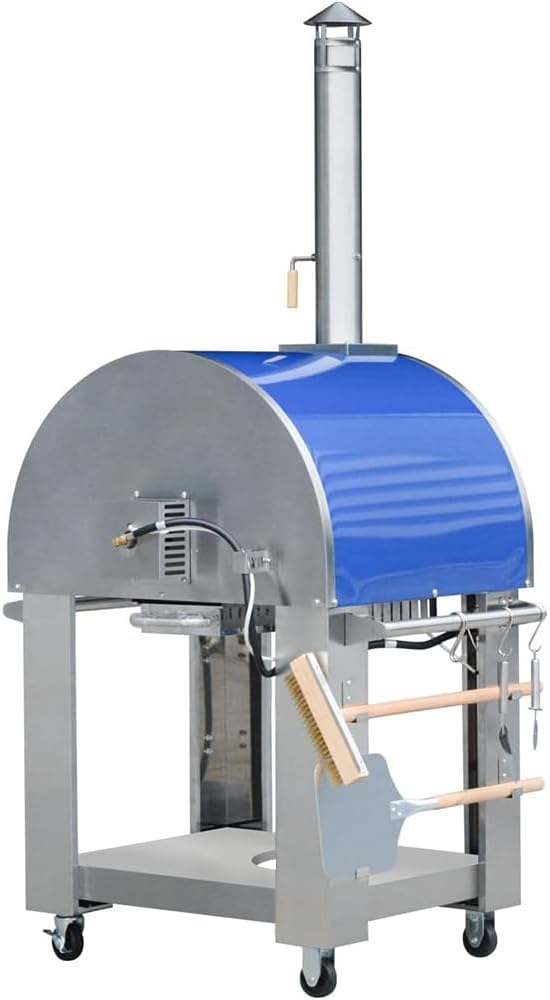 KOSTCH 32.5 inch Wood Fired and Propane Gas Pizza Oven - Image 5