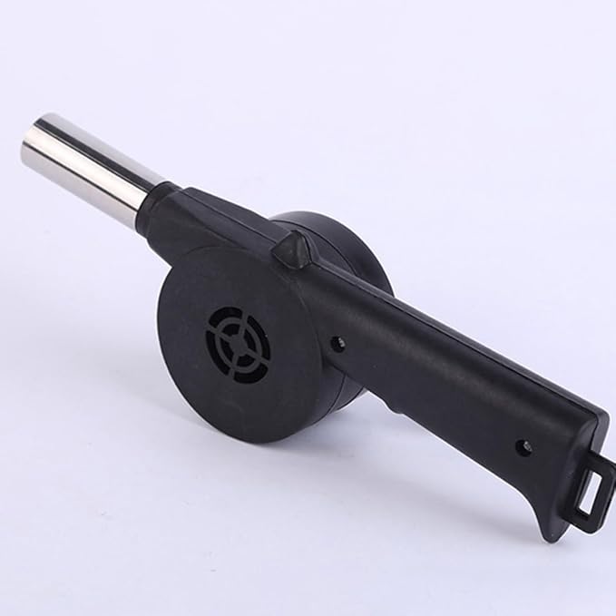 Manual Bbq Air Blower Hand Crank Fan Portable Campfire Bellows - Image 6