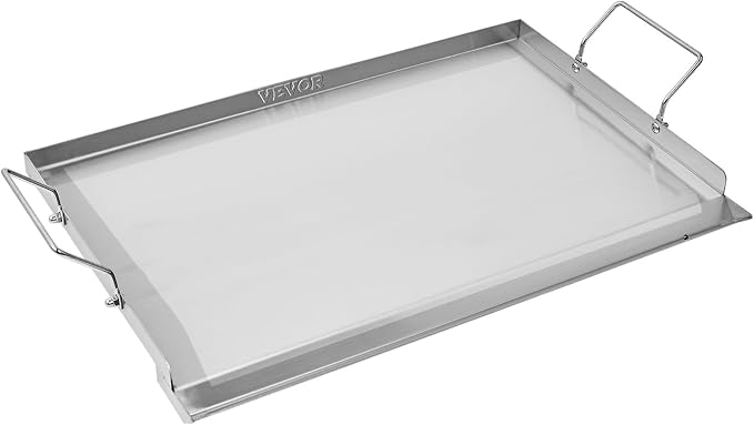 VEVOR Stainless Steel Griddle, 23x16 inch Universal Flat Top Rectangular Plate - Image 9