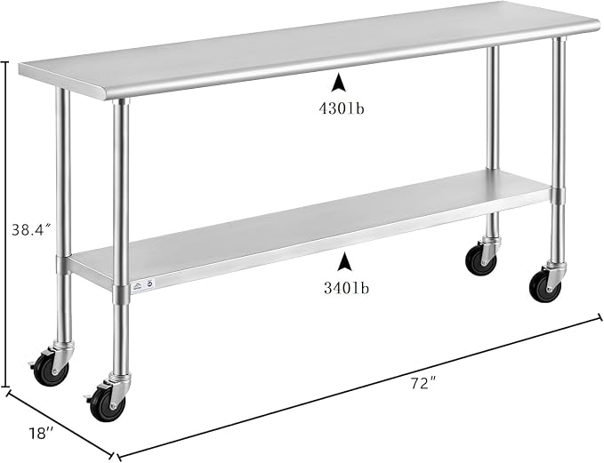 ROCKPOINT Stainless Steel Table - Image 4