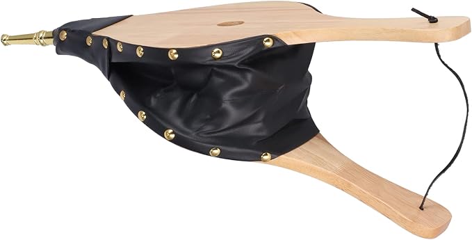 Wood Bellows Blower Fireplace, Wooden Air Blower - Image 8