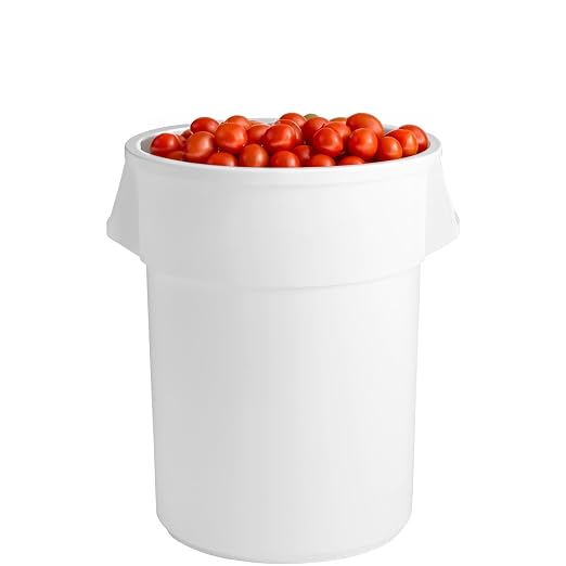 PRO&Family Commercial Round Trash Can - Image 4