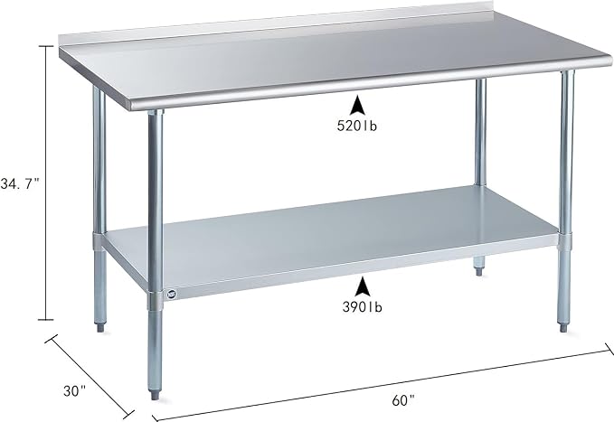 ROCKPOINT Stainless Steel Table - Image 4