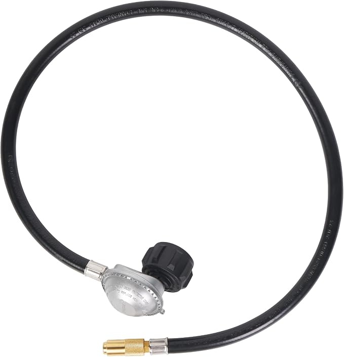 SHINESTAR 3 Feet Propane Adapter Hose and Regulator by SHINESTAR