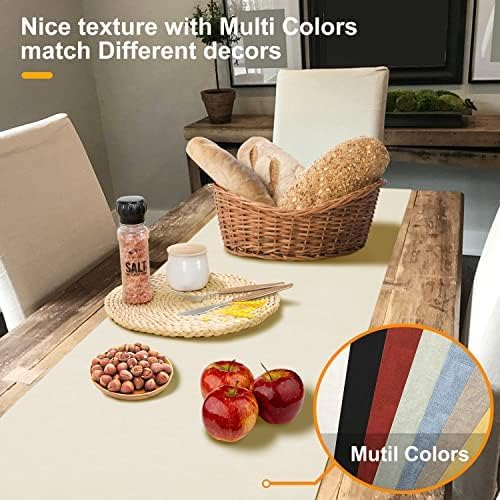 Wipeable Table Runner, Thick Farmhouse Dresser Runner, Rustic Indoor/Outdoor - Image 3